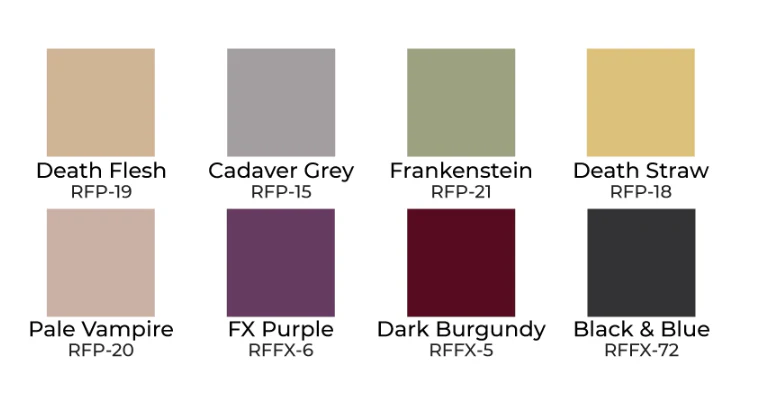 Ben Nye Studio Color Undead Fx Palette - 8 Creme Colors (STP-45) - Image 2