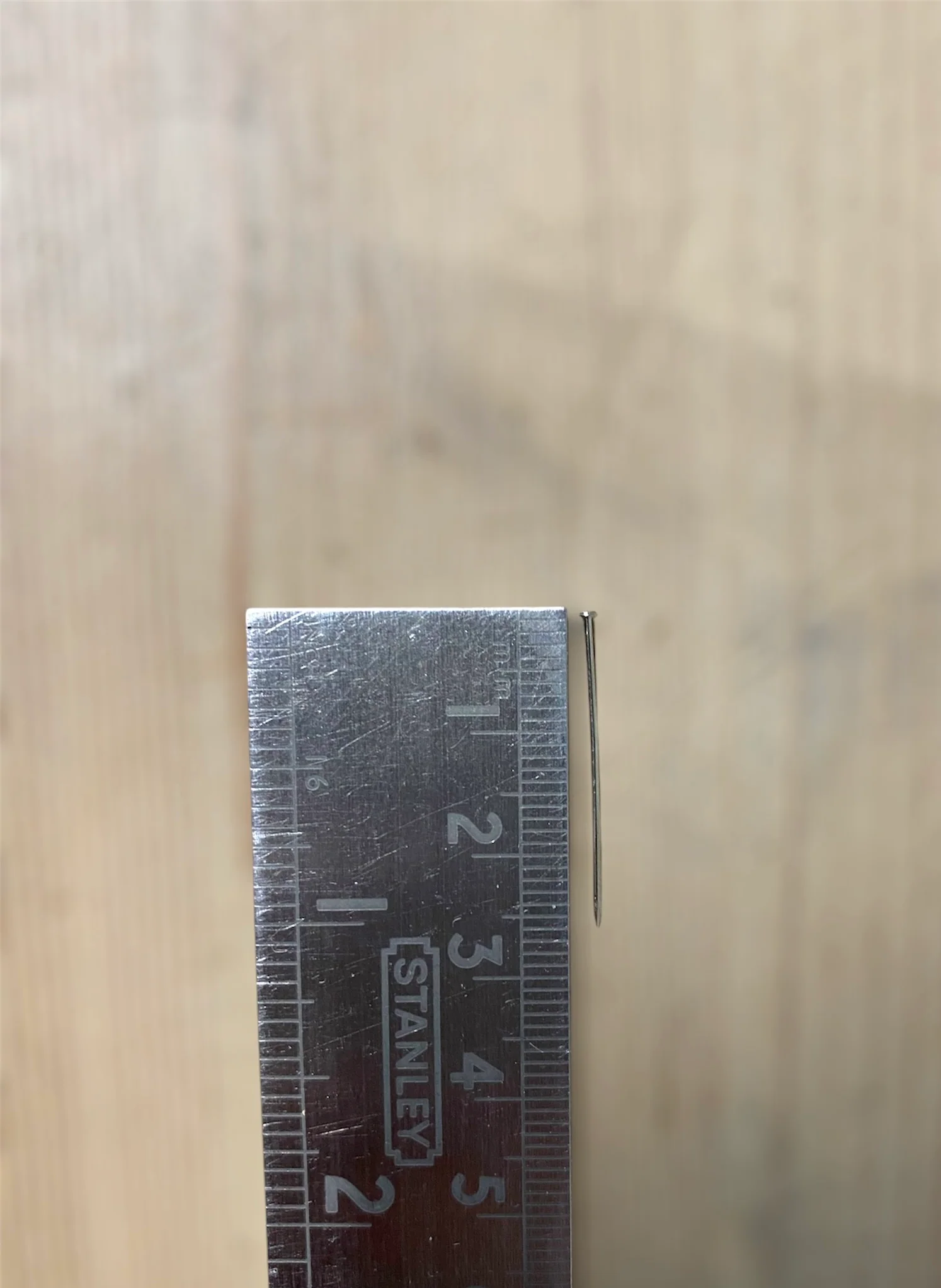 Postiche blocking pins 26mm x 0.65mm - nickel/ brass, 100g  Box - Image 2