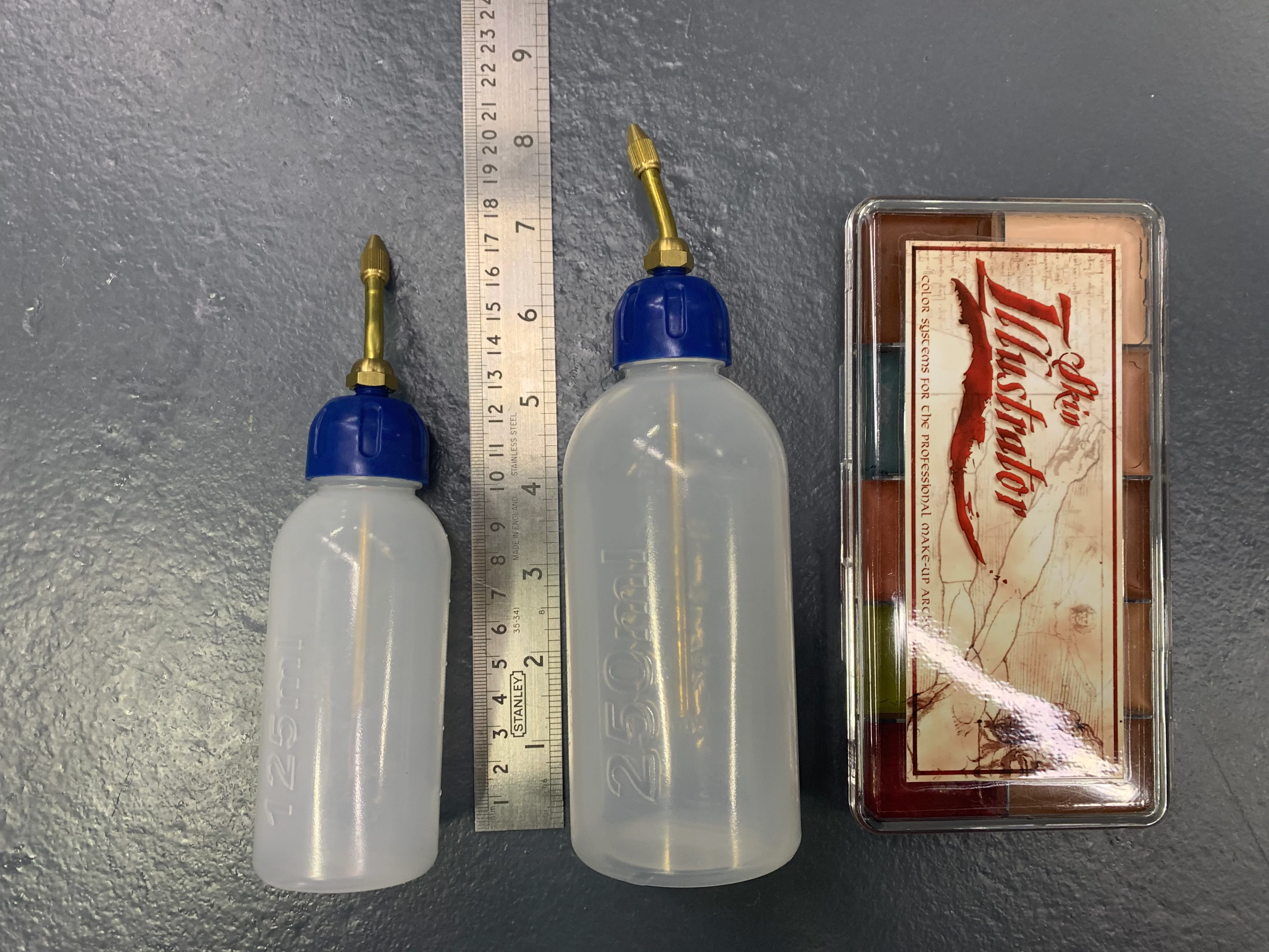 Empty Refillable Lockable Bottle with Angled Spout - Image 2