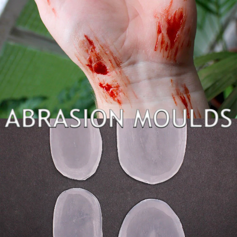 Jess FX Bondo Moulds - Abrasion Wounds