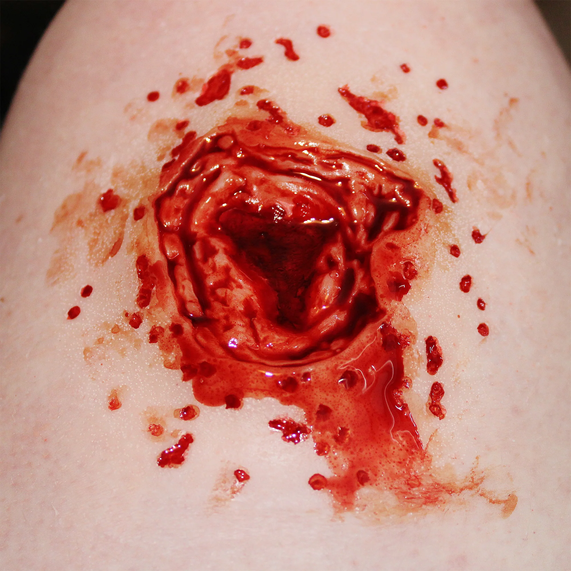 Jess FX Prosthetic Appliances - Shotgun Wound