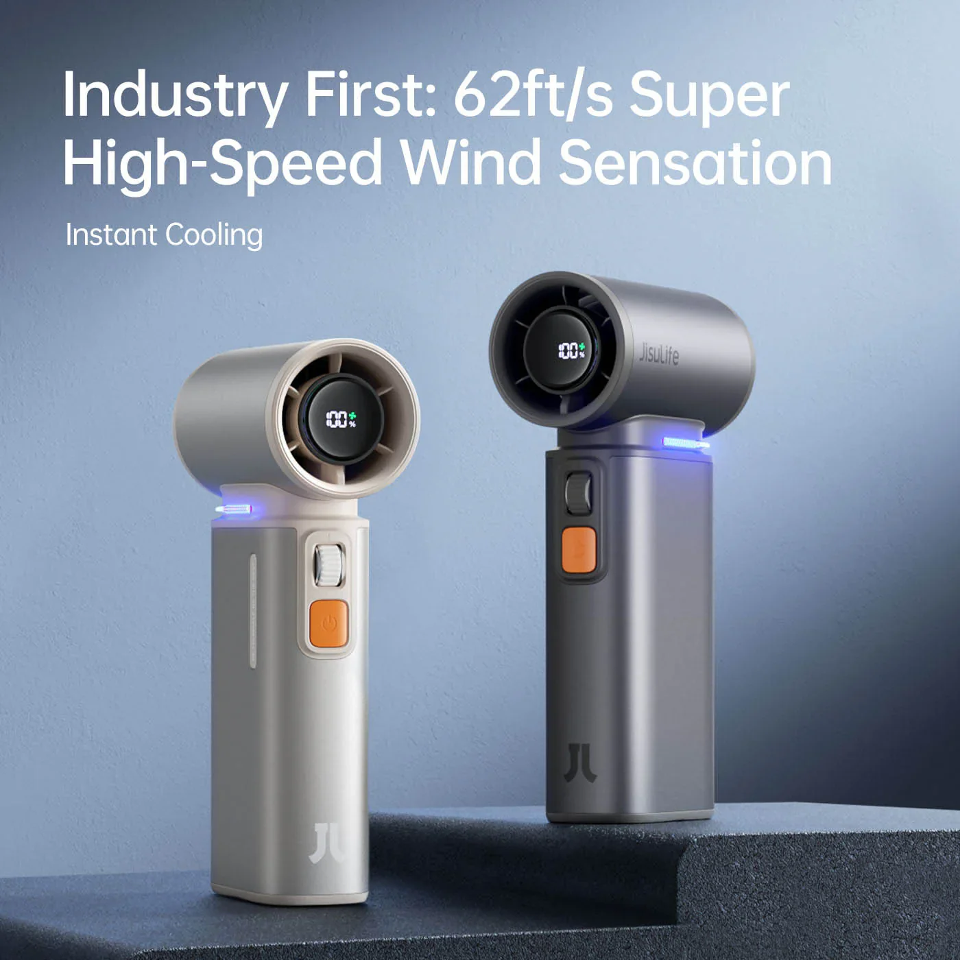 Jisulife Cordless Handheld Fan - Image 2