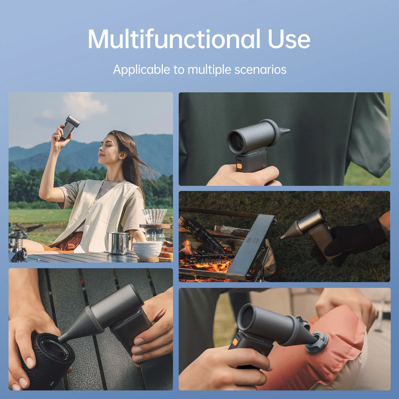 Jisulife Cordless Handheld Fan - Image 6