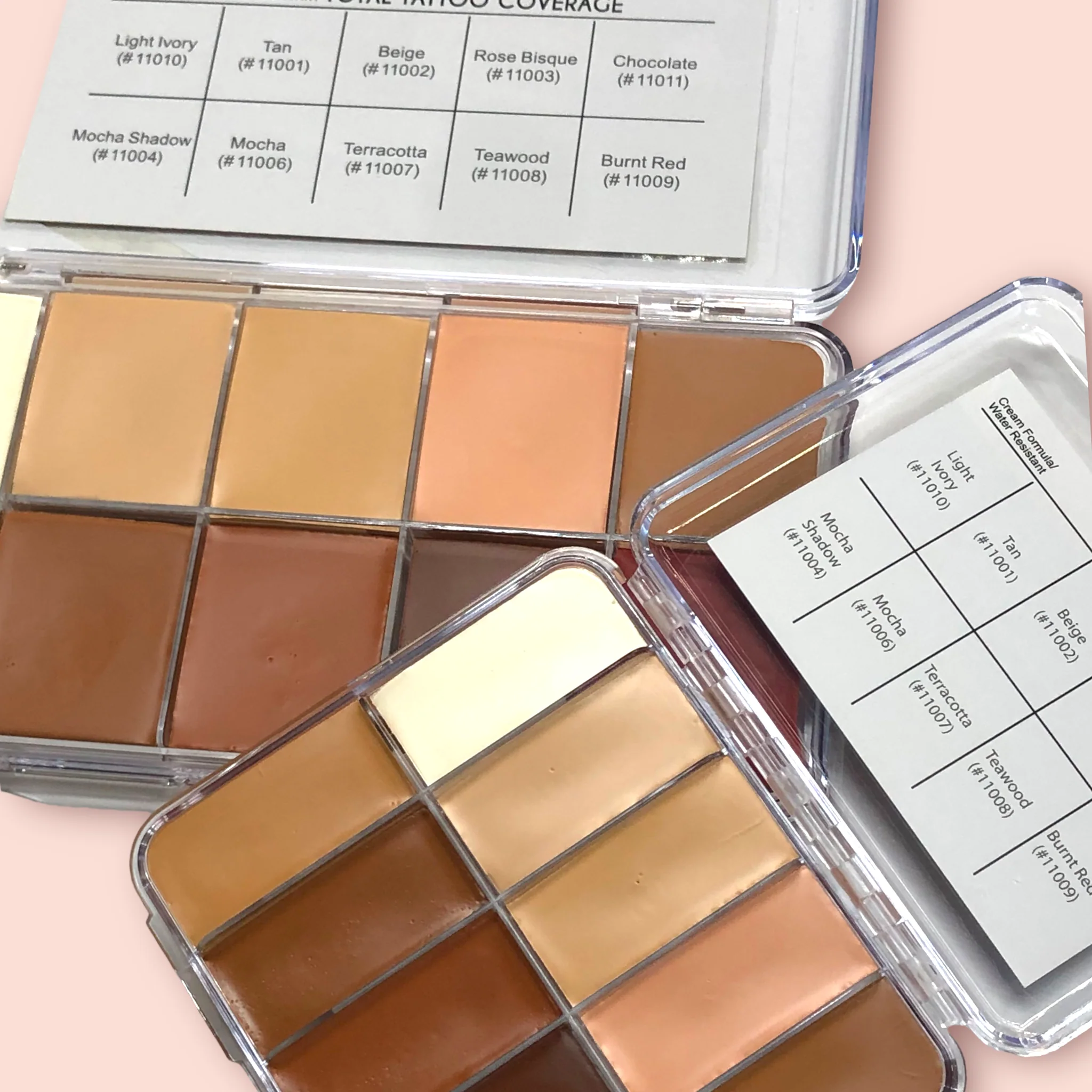 Total Tattoo Cover Palette - Light Tones - Image 2