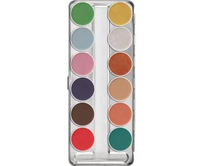 Kryolan Aquacolor Palette 12 Colour (Art.1104) - Image 3