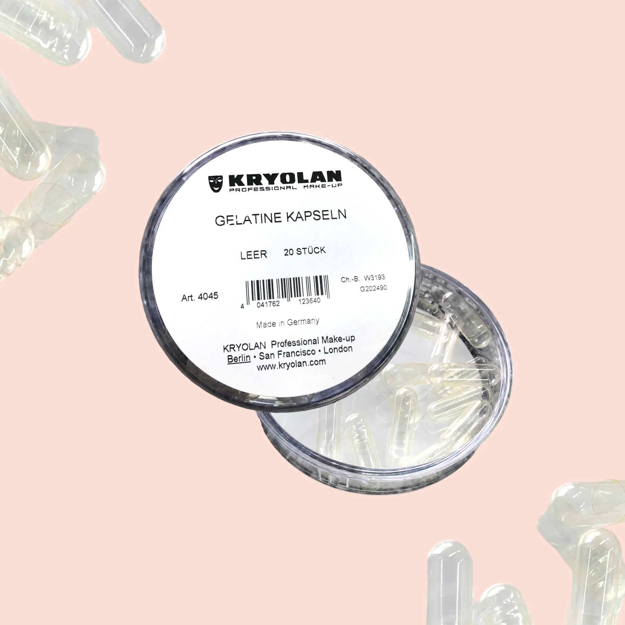 Kryolan Gelatine Capsules (ART.4045)