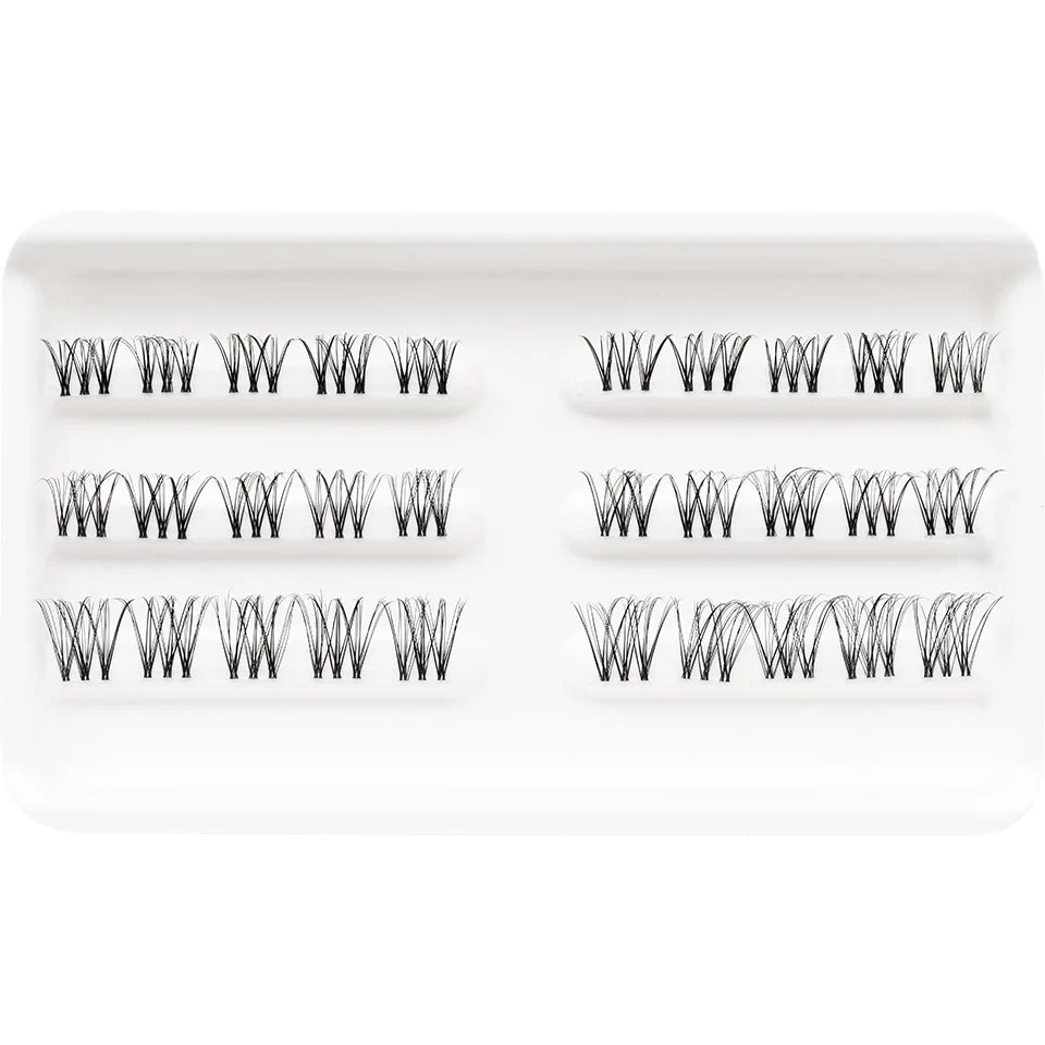 Kryolan Individual Eyelashes set - Clusters - Image 10