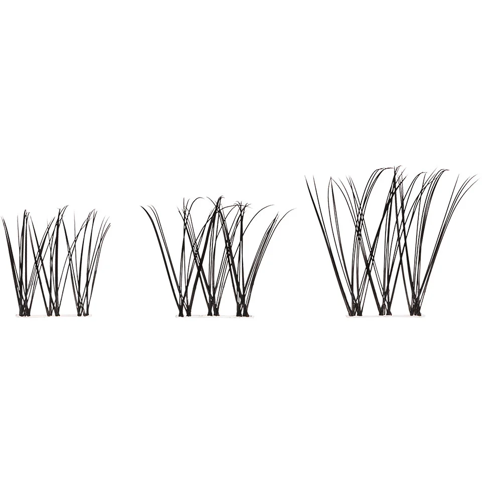 Kryolan Individual Eyelashes set - Clusters - Image 12