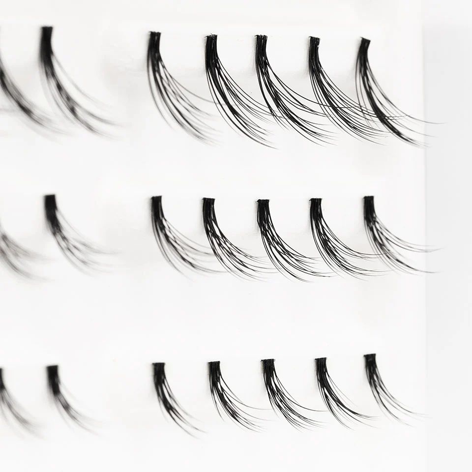 Kryolan Individual Eyelashes set - Clusters - Image 3