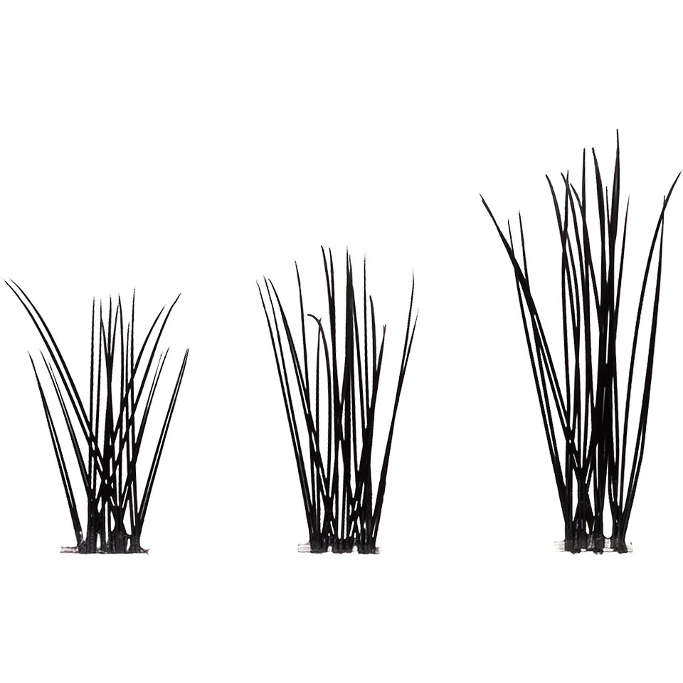 Kryolan Individual Eyelashes set - Clusters - Image 4
