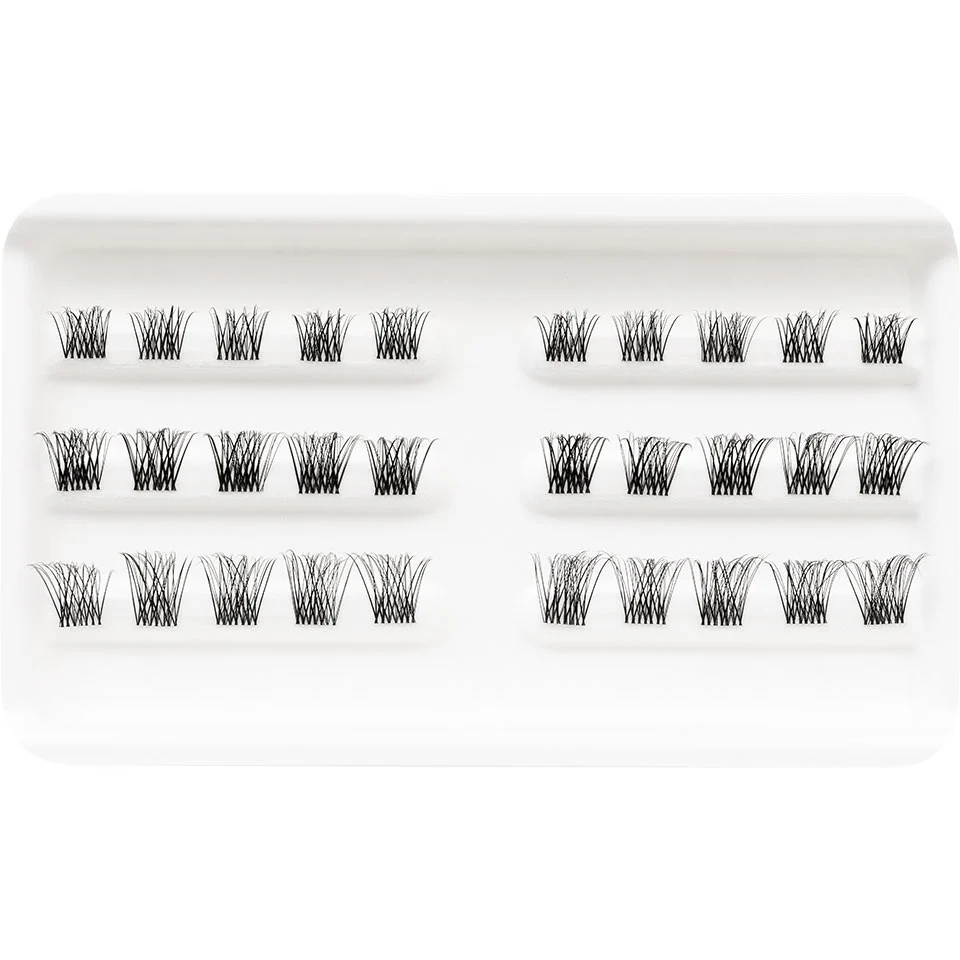 Kryolan Individual Eyelashes set - Clusters - Image 6