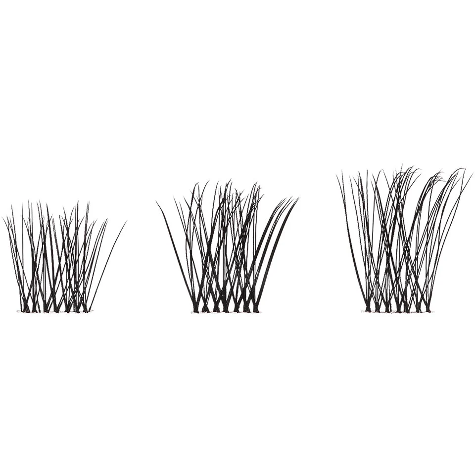 Kryolan Individual Eyelashes set - Clusters - Image 8