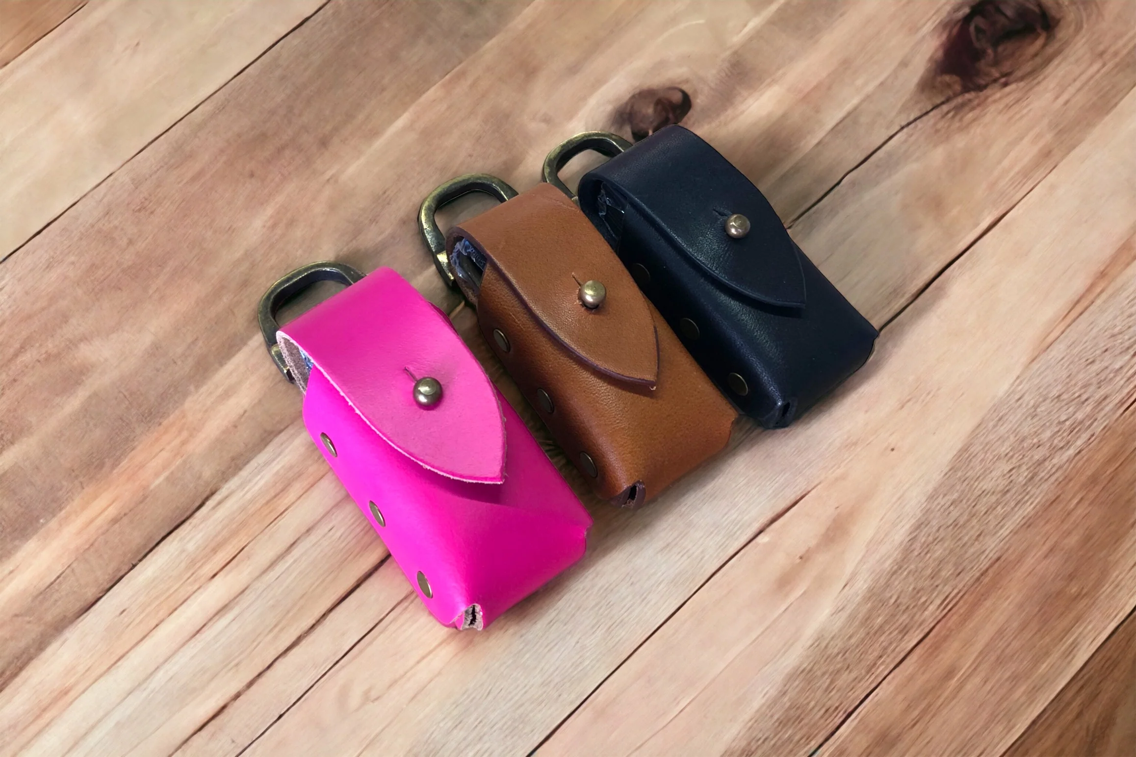 PAM's Leather Torch & Pouch
