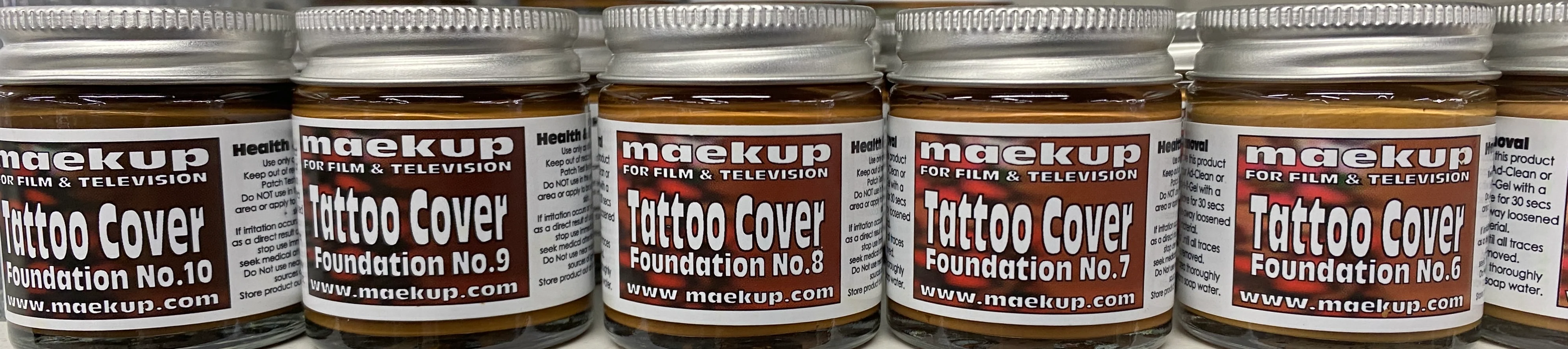 MAEKUP Tattoo Cover Foundation - Image 3