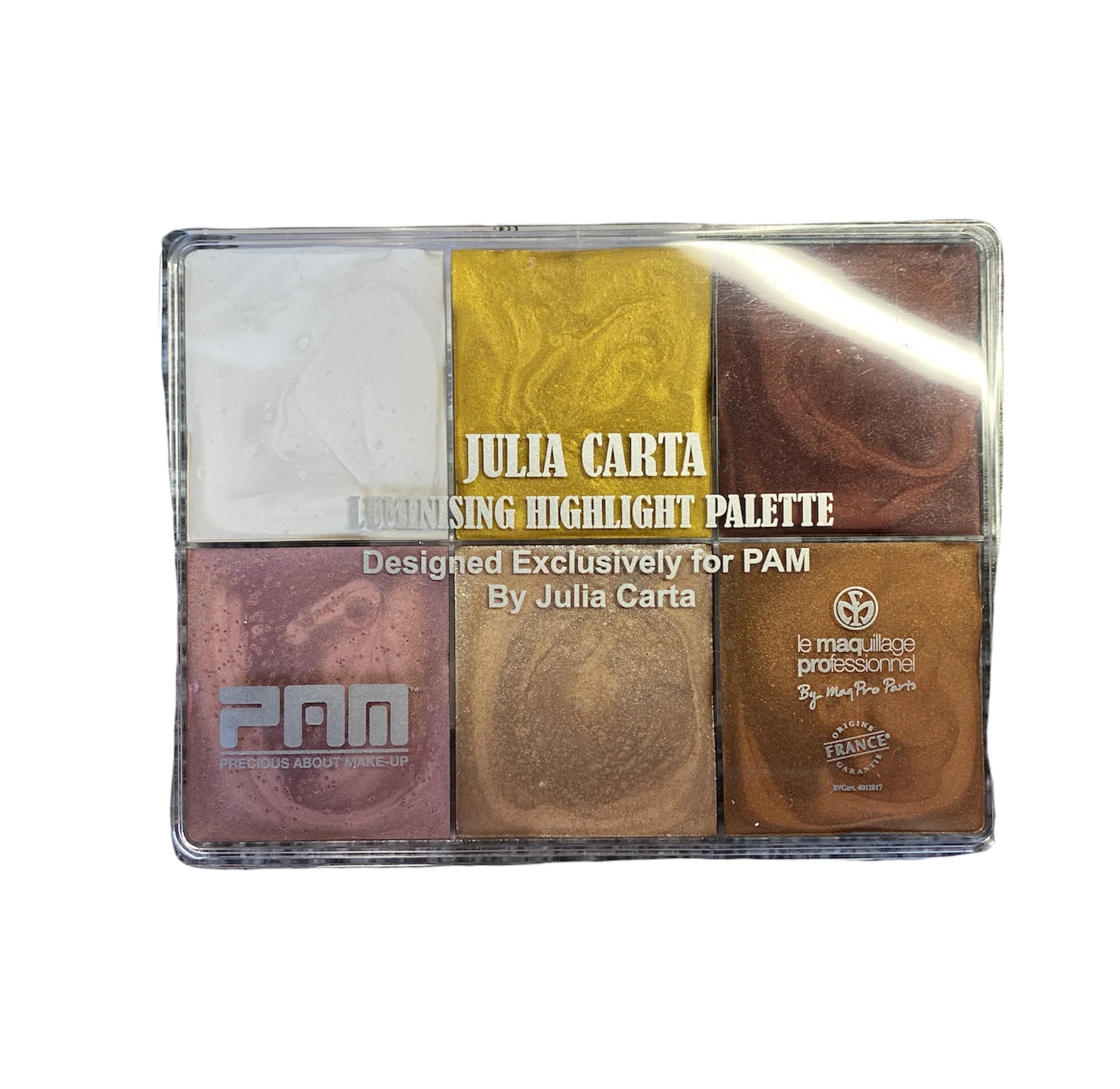 MAQPRO Luminising Highlight Palette - MAP23 - Image 2