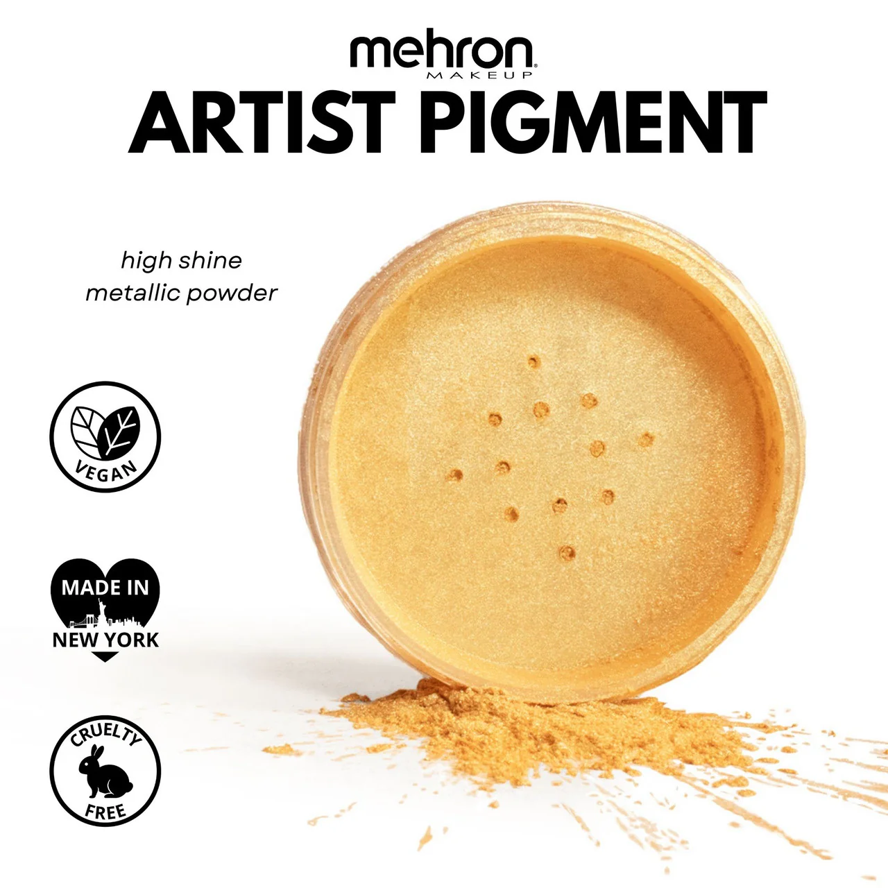 Mehron - Artistic Pigment Metallic FX Powder - Image 13