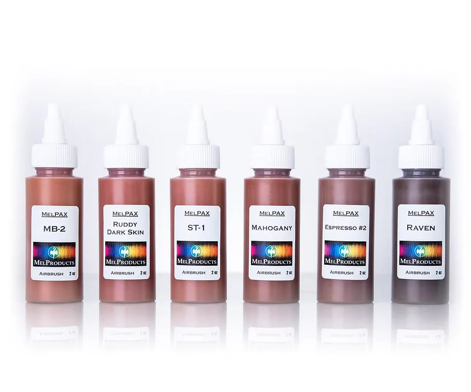 MelPax Airbrush Kit - Dark Complexion