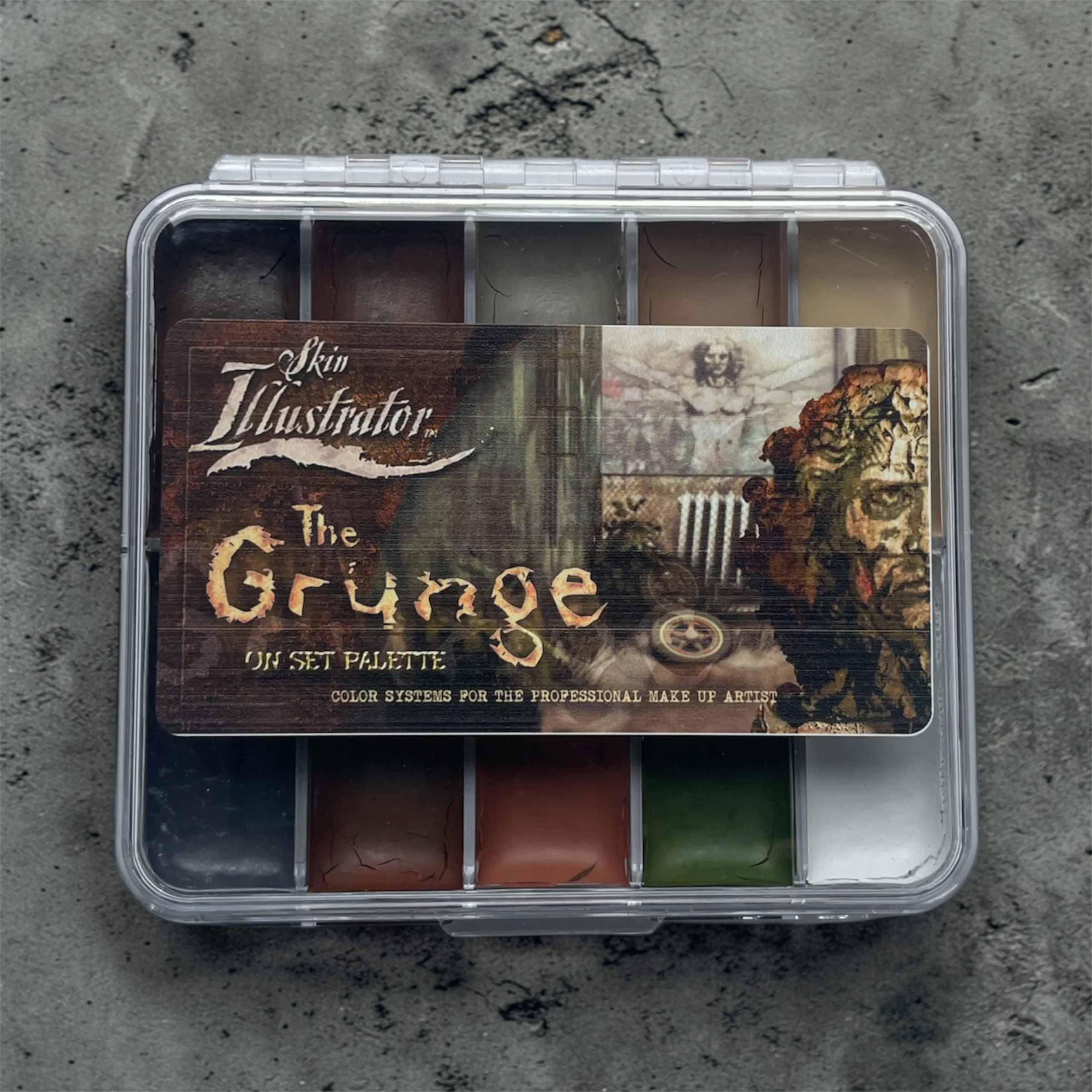 PPI Skin Illustrator On Set Grunge Palette