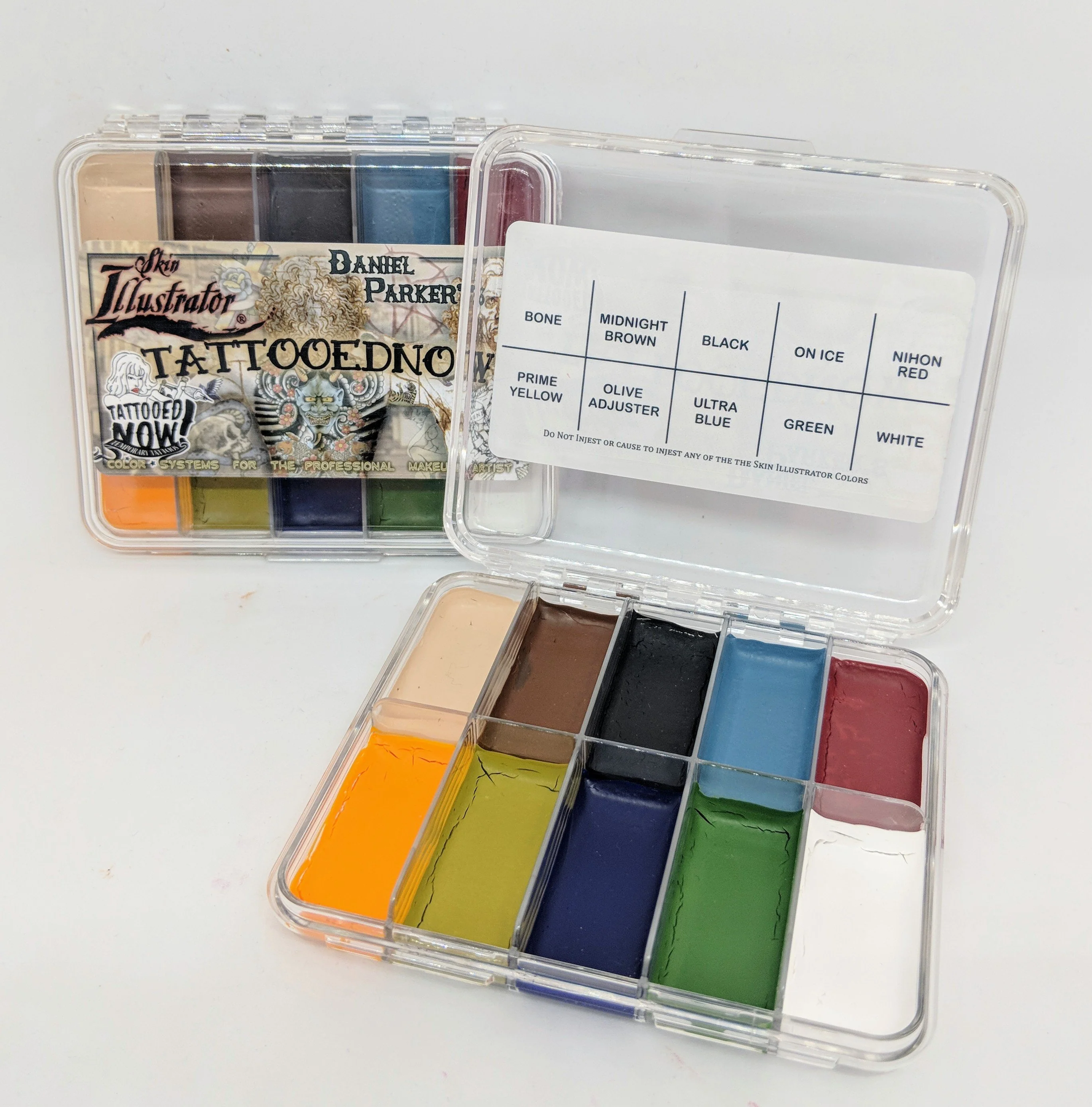 PPI Skin Illustrator Tattooed Now Palettes