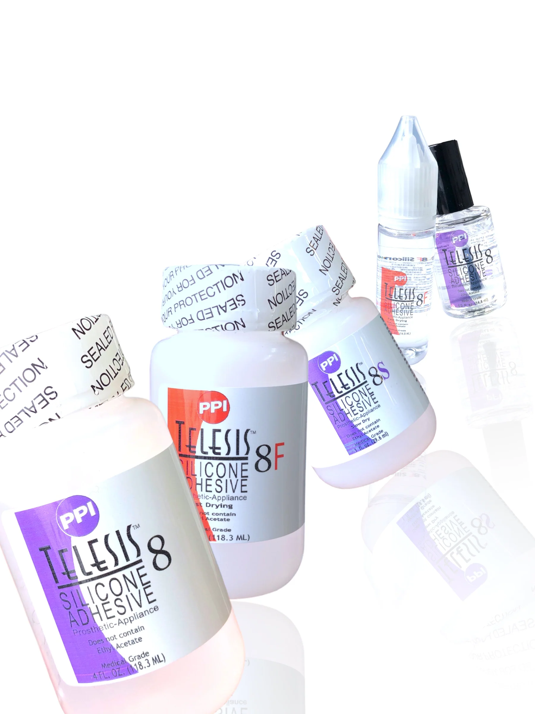Telesis 8 Silicone Adhesive Range (8, 8S, 8F)