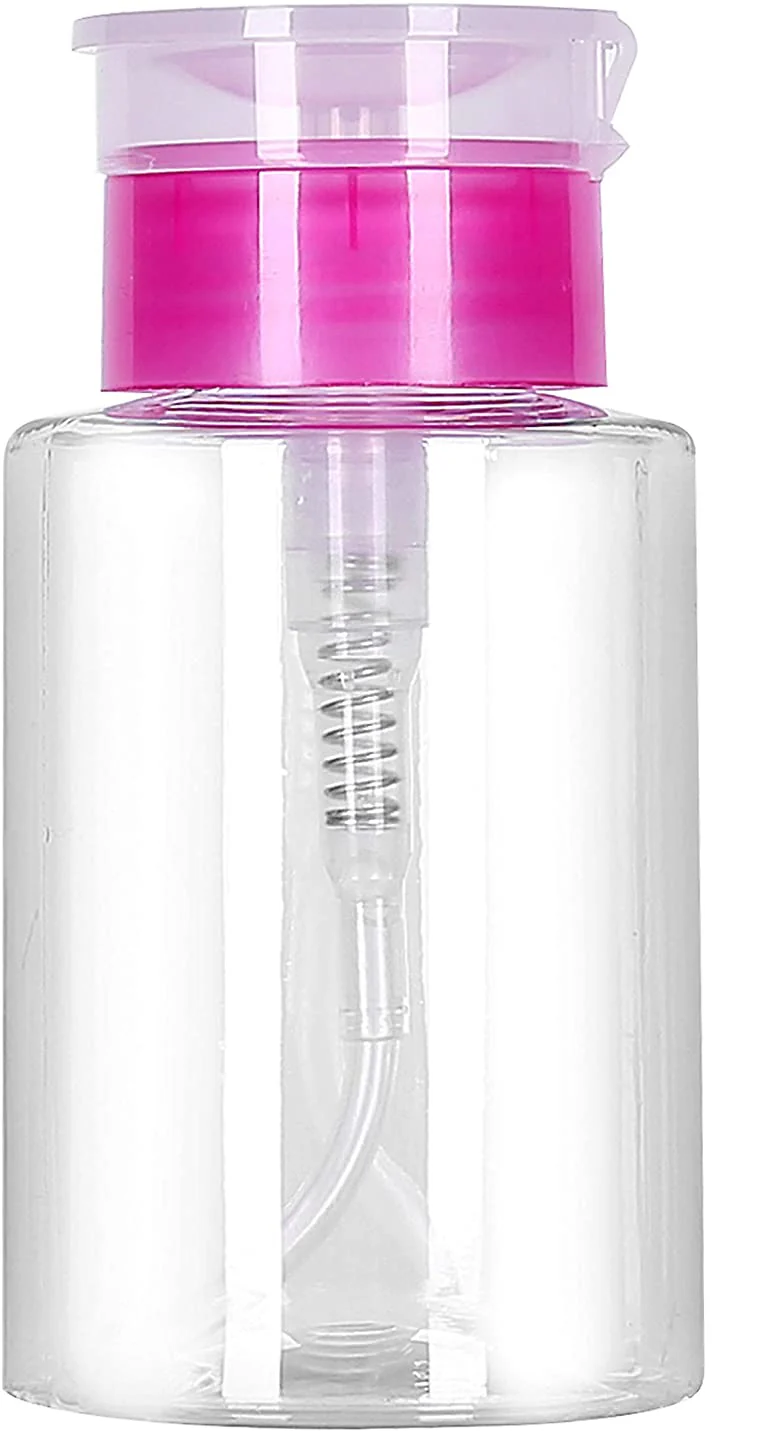 Pump Dispensing Empty Bottle