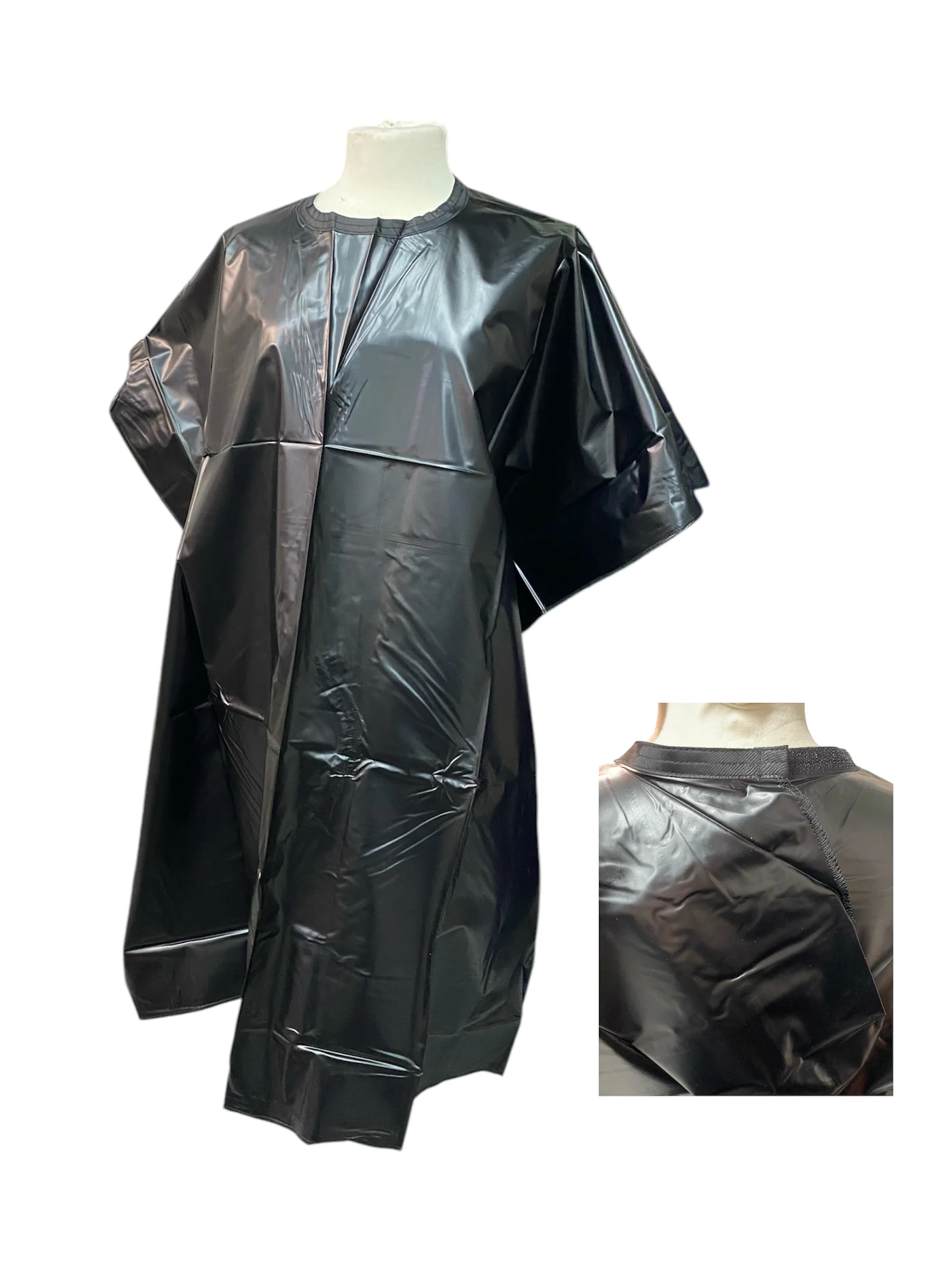 Black Barbering Gown