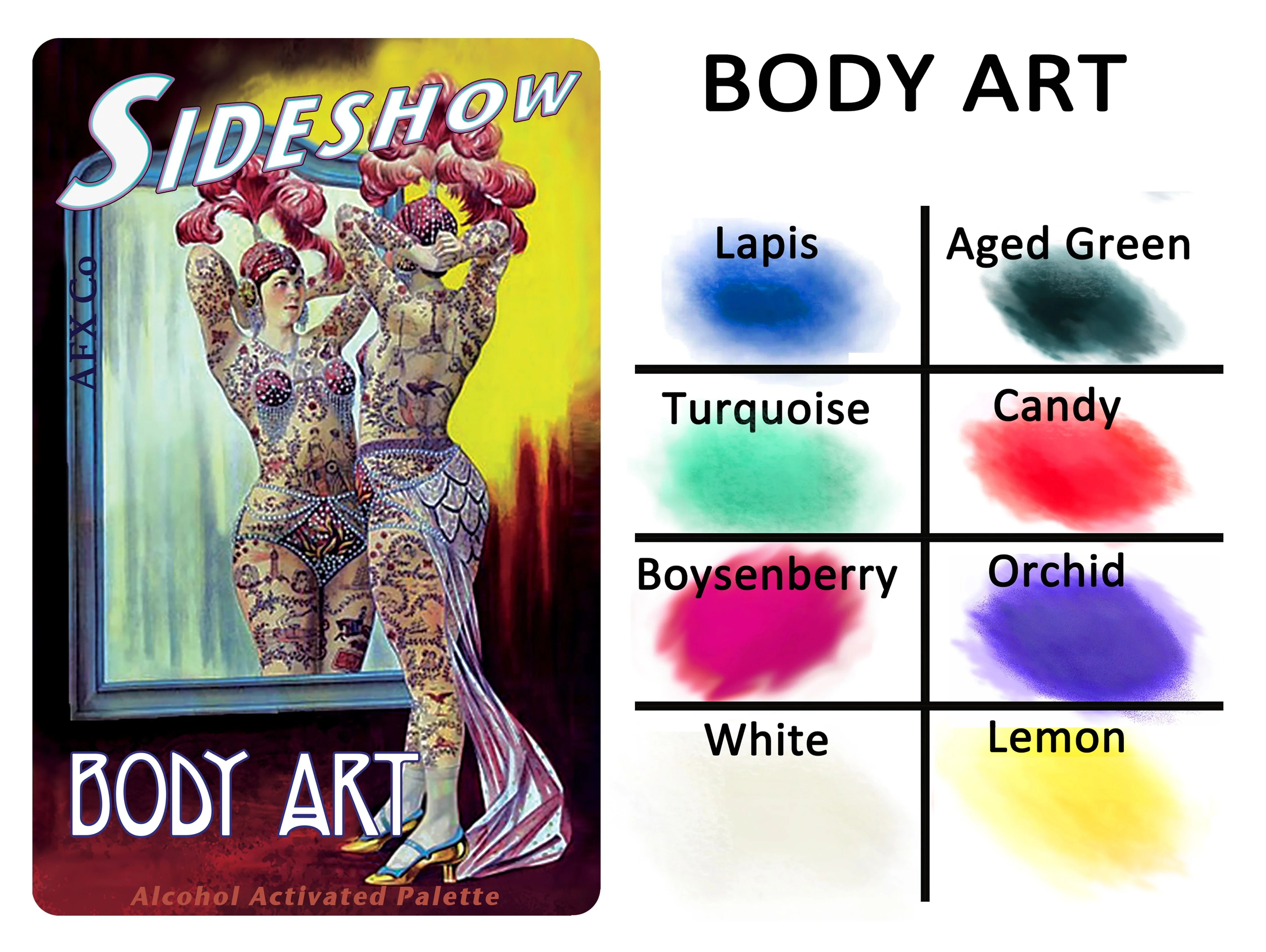 Sideshow - Body Art Palette - Image 2