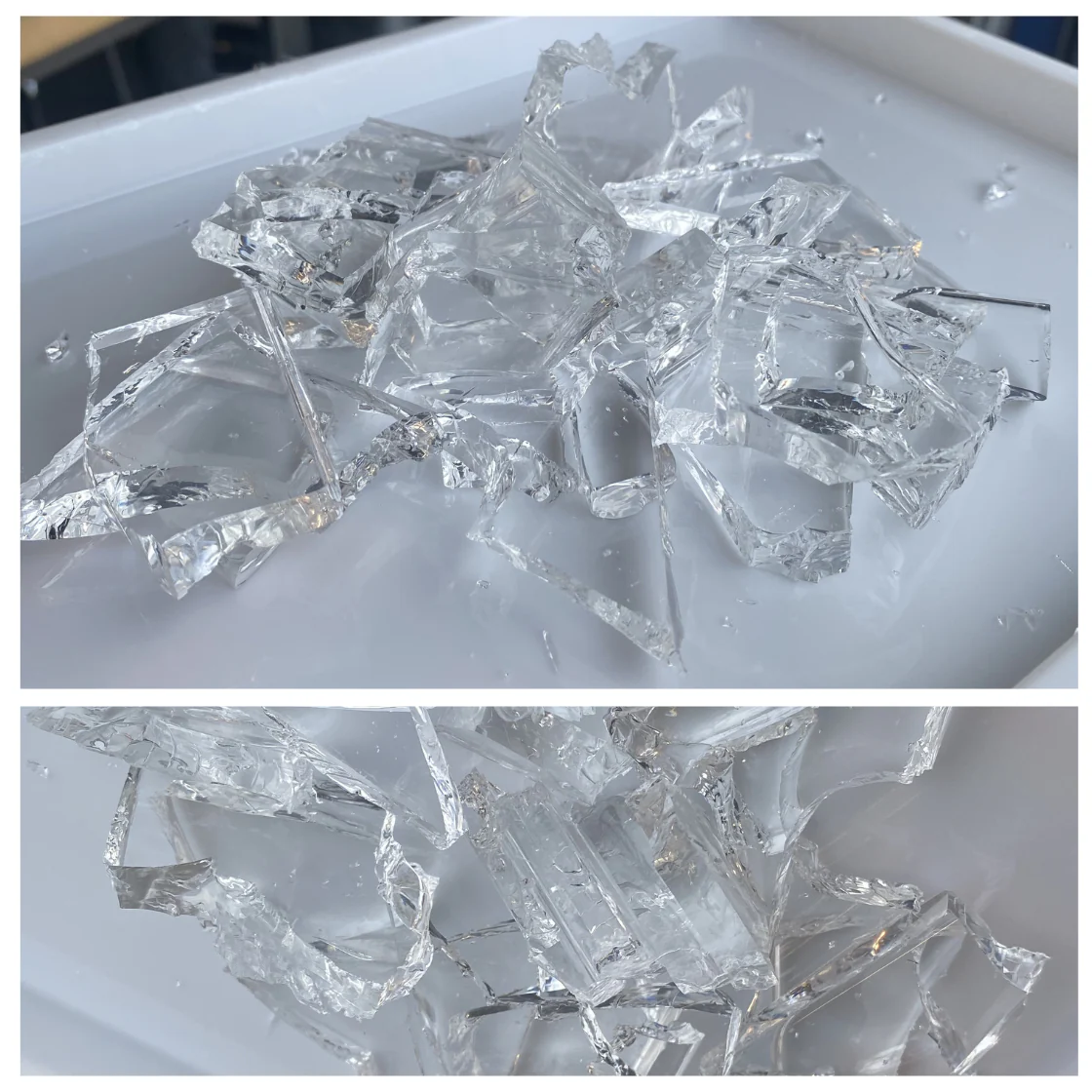 Siliglass Pieces