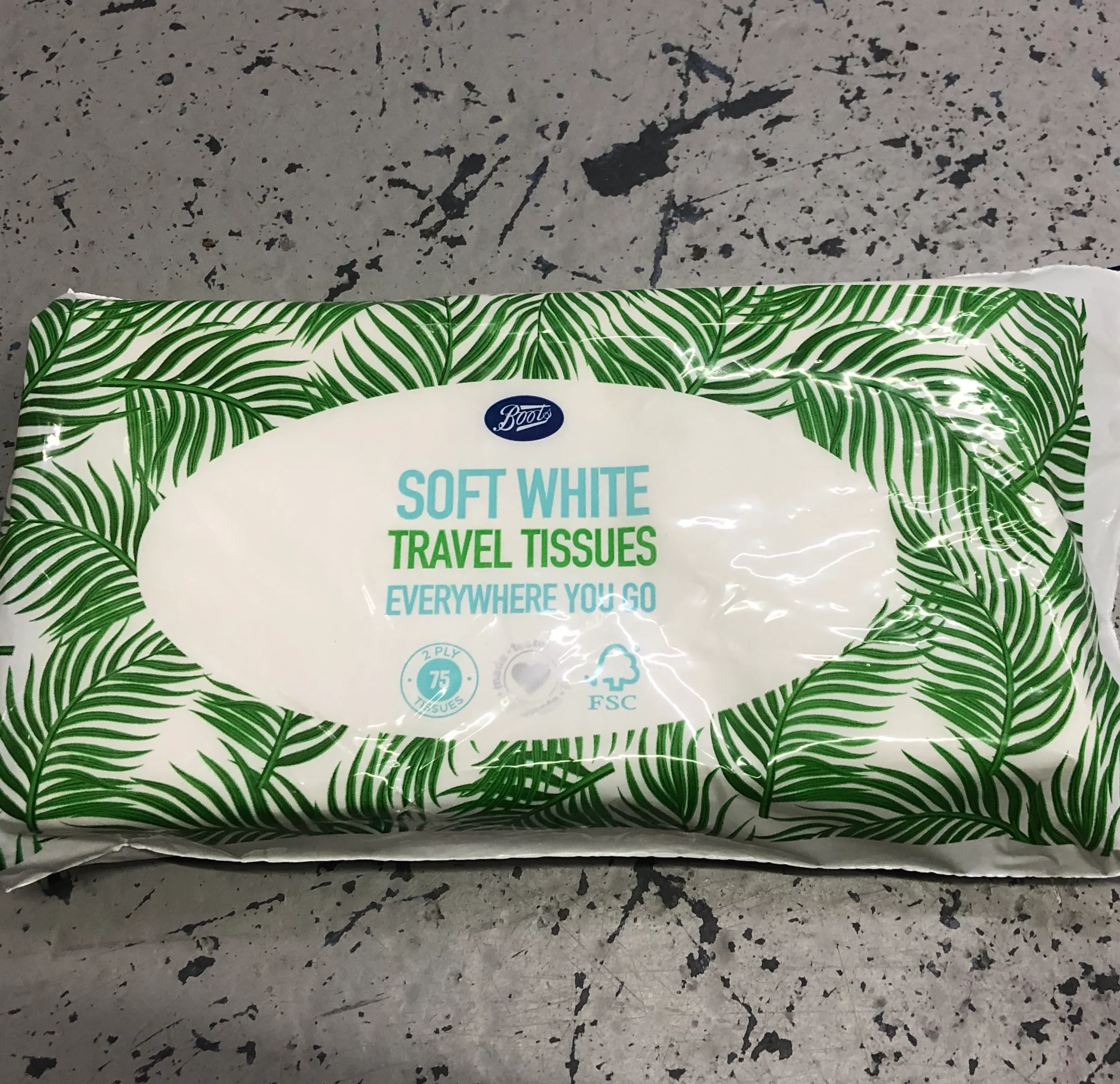 Soft White Travel Tissues