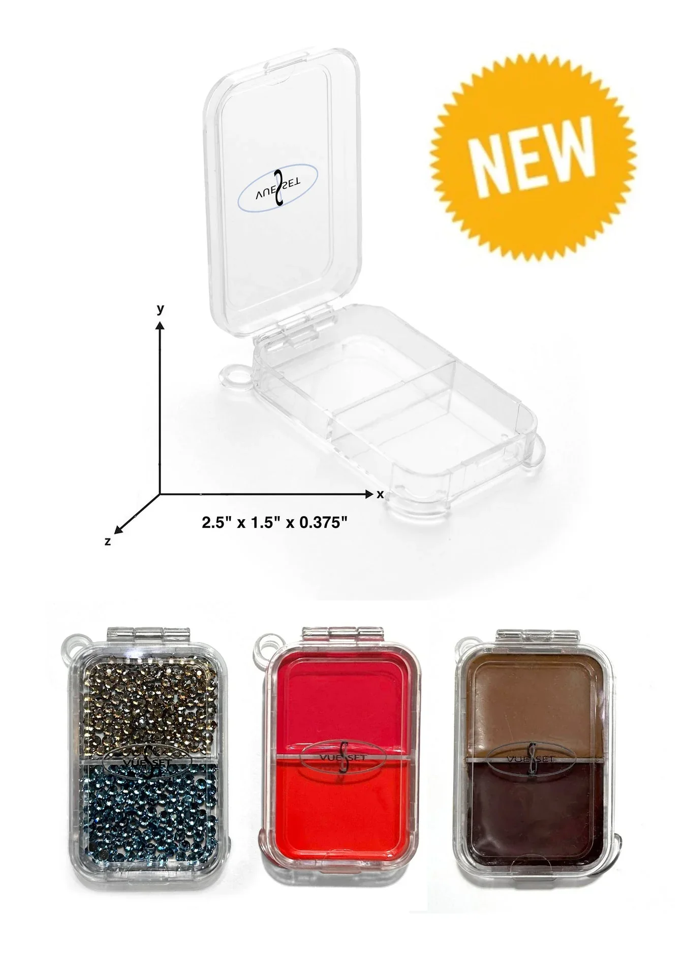 Vueset Bikini Mini Refill Palette