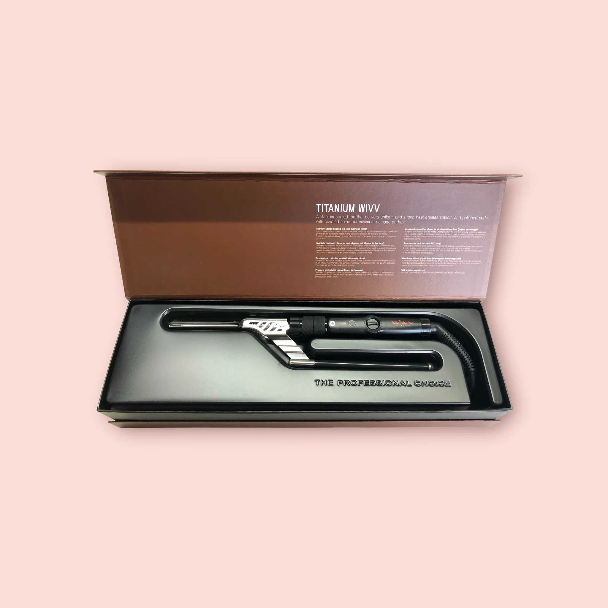 WIVV Titanium Electric Tongs - Image 4